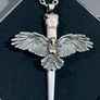 1 Coffin Nail Of The Watching Raven Talisman Necklace Image 2