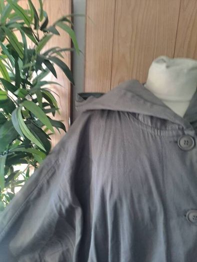 Designer Luukaa kaki parka jacket