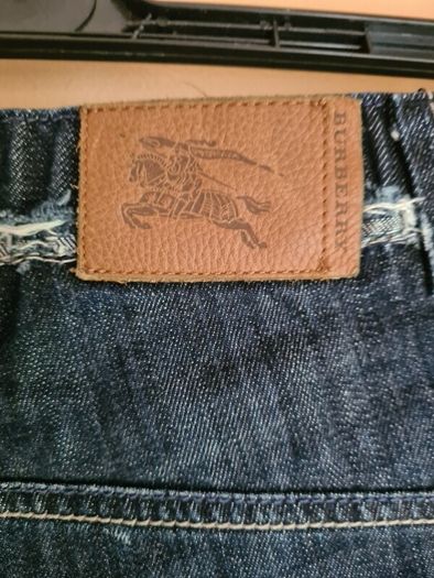 boys Burberry jeans blue denim size 8 year old