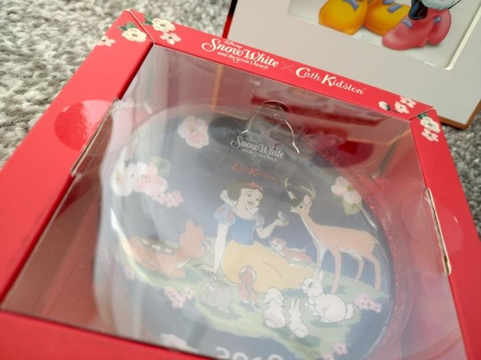 Box Of New as New Disney Christmas Ornaments and Gifts
