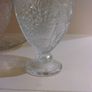 2 x Glass Dessert Bowl / Ice Cream Pot / Punch Bowl and Side Plate Image 5