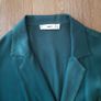 Mango satin dress - Size S - Aquamarine Image 4