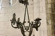 really old chandelier