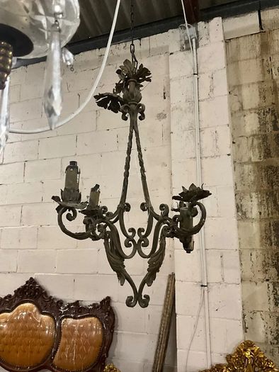 really old chandelier