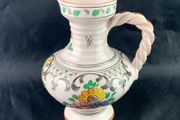 Vintage Art Pottery Hand Painted Pitcher/Vase