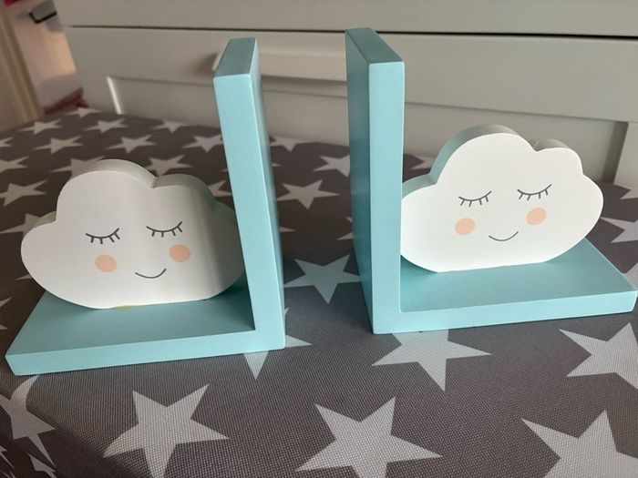 Cloud Book ends and cloud lights