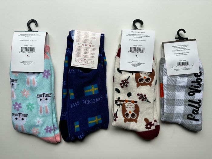 Brand new lot of women's novelty socks