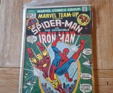 Marvel Team Up 9 comic first meeting and battle of Spiderman versus Kang