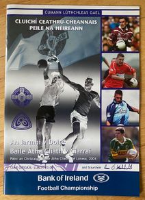 2004 Derry v Westmeath & Kerry v Dublin - GAA All-Ireland Senior Football Championship Quarter Final Programme