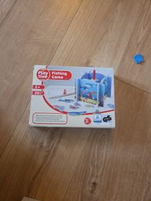 wooden fishing game