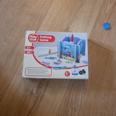 wooden fishing game