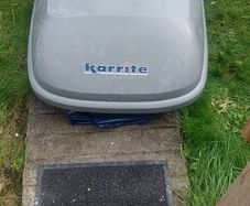 roof box and rails