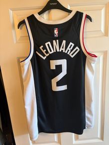 NBA Los Angeles Clippers Leonard Replica Jersey Medium