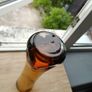 Mid Century Amber Glass Vase Bo Borgstrom Aseda Image 9