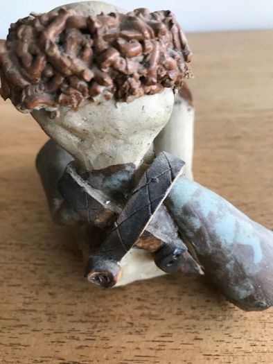 Hand-made Pottery Clown