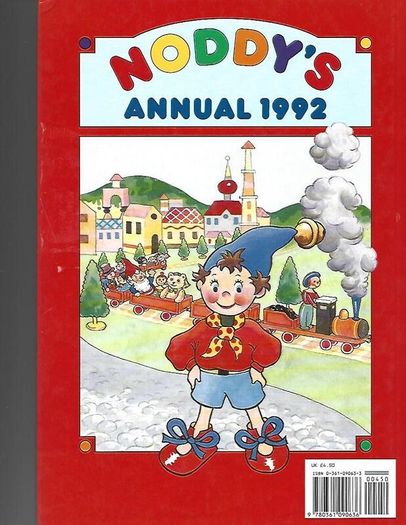 Noddys Annual 1992 Hard Back Book