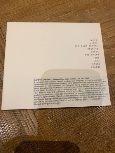 Poppy Ackroyd - Resolve