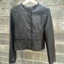 Genuine Soft Special Leather Ladies Jacket, Size 40 Image 6