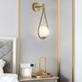 LED Wall Lamps Metal Living Room Lamp Fashion Nordic Bedside Glass Wall Lamp (2 pcs) Image 7