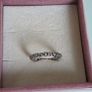 Pandora forever love hearts stackable ring size (52)(no box) Image 8