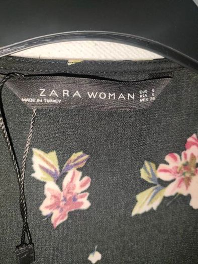 Zara Maxi black floral size small Postage included
