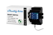 Shelly Pro 4PM | Wi-Fi, LAN &amp; Bluetooth 4 Channel Smart Relay with Power Metering