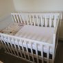 Baby cot with mattress Image 2