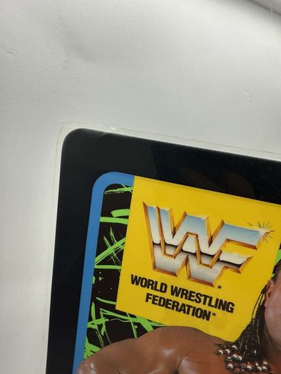 wwe The British Bulldog placemat laminated
