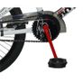 11" Rooster NO MERCY, 20" Wheel, White/Bright Red Image 4