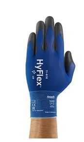 Ansell Hyflex Polyurethane Coated Work Gloves Size 8 Small (12 Pairs)