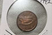 Irish Penny 1992