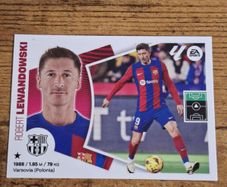 Panini CROMO LA LIGA ESTE 2024-25, Robert Lewandowski, FC Barcelona, Sticker #19 - free standard postage