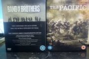 Band Of Brothers + The Pacific Dvd Boxsets Hbo War Drama