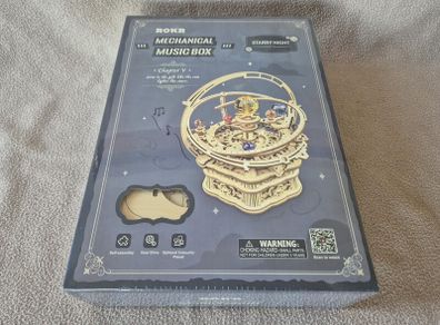 Mechanical Music Box - 3D Wooden Puzzle (New)