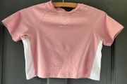 PINK SODA ladies pink crop top size 6