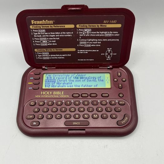 Franklin Electronic Holy Bible NIV-570 New International Version