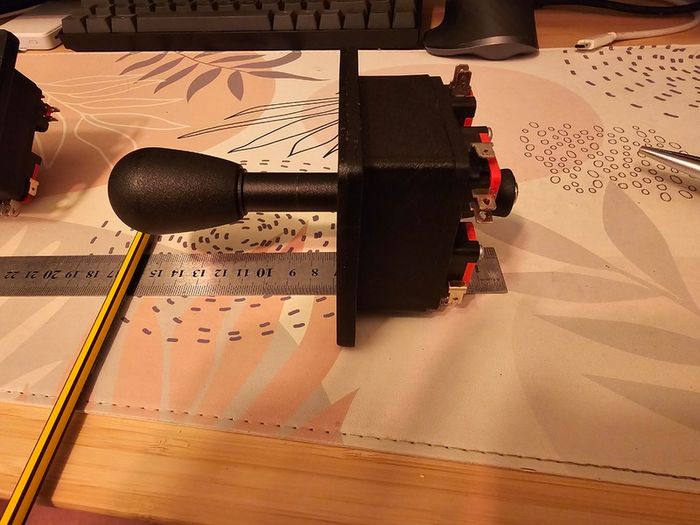 Pair of Arcade Joysticks, New Microswitches