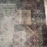 Large Plantation Rug Co. "Vintage" Patchwork Rug (1.65m x 2.35m) Image 5