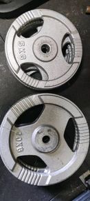 40KG Cast Iron Tri-Grip Weight Plates