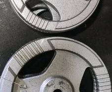 40KG Cast Iron Tri-Grip Weight Plates