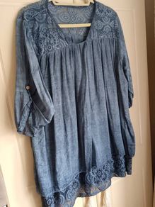 Denim color Top