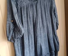 Denim color Top