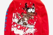 Next Sequins Hooded Christmas Top Age 9 yrs