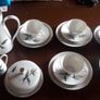 vintage East german porcelain 20 piece Image 2