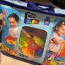 MEGA Bloks Building Blocks Build 'N Learn Table Blue and Red Image 5