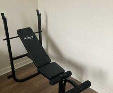 Gym Bench - Adjustable & padded