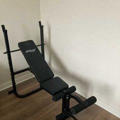 Gym Bench - Adjustable & padded