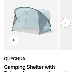 Brand New Beach Shelter Decathlon Arpenaz 4p