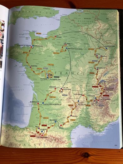 Sport history: 'Mapping Le Tour'
