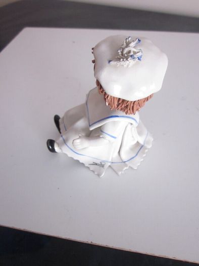 Lino Zampiva Spaghetti Hair Porcelain Girl Figurine